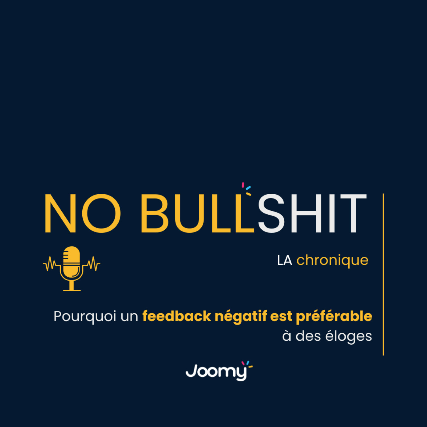 No Bullshit - Le contenu du Joomy