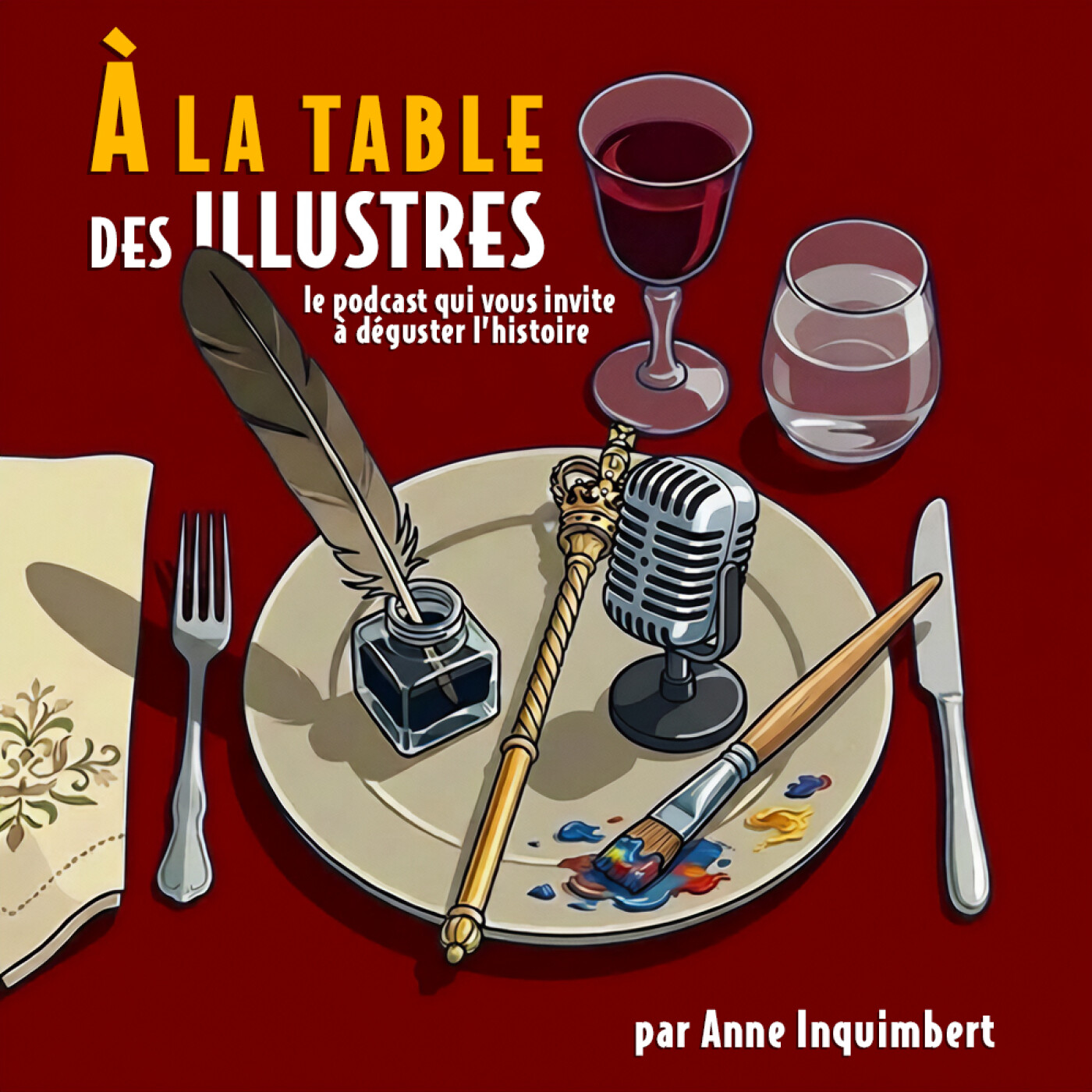 A la table des illustres