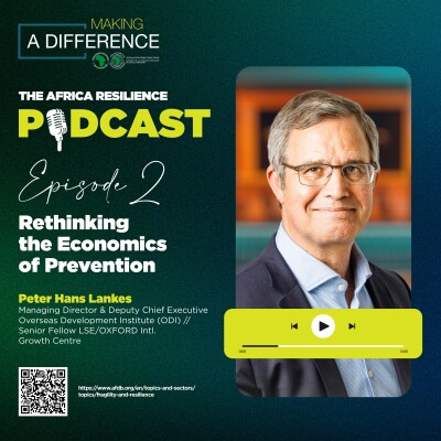 AFRICAN RESILIENCE SERIES EPISODE 2: RETHINKING THE ECONOMICS OF PREVENTION WITH PETER HANS LANKES cover