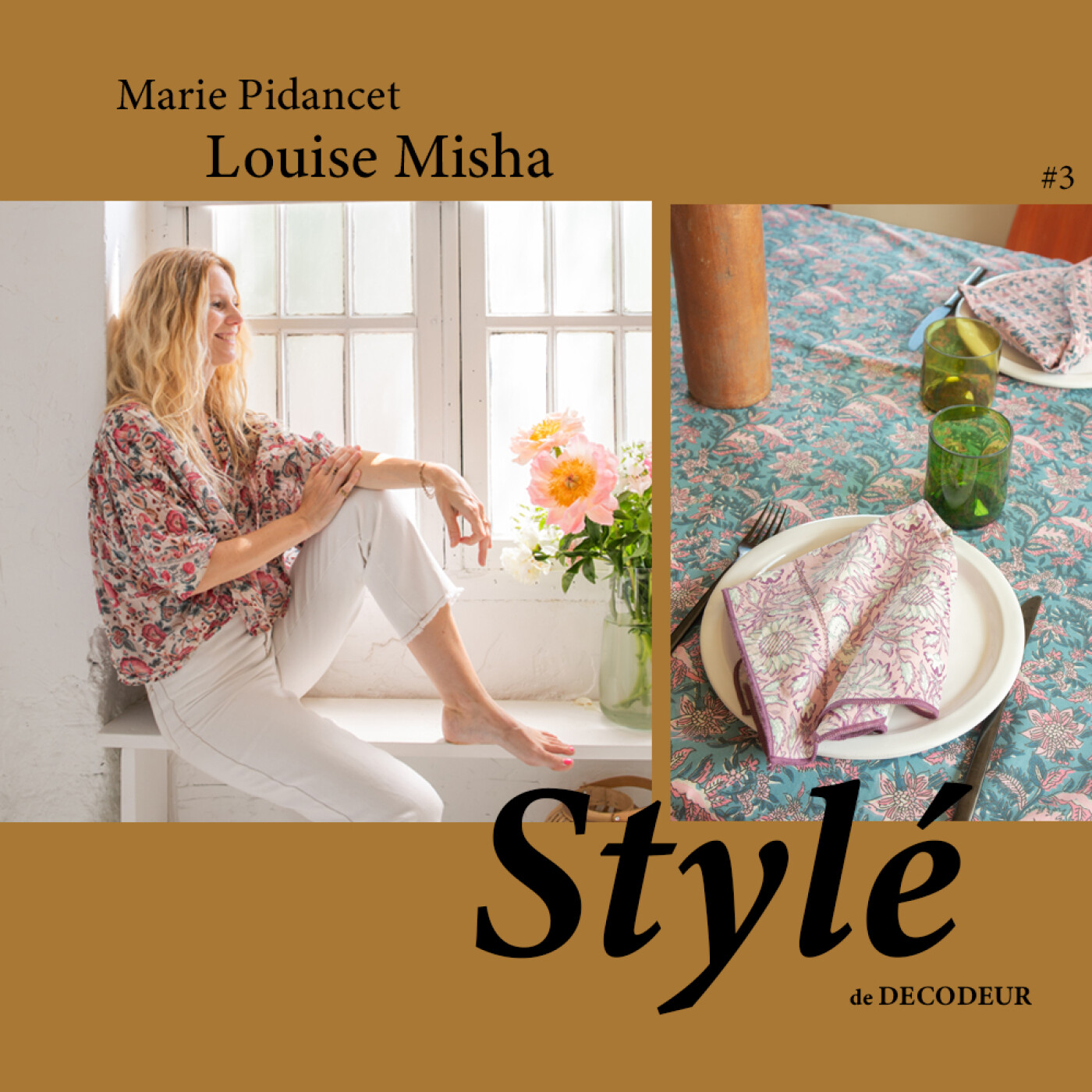 Stylé : Marie Pidancet de Louise Misha nous ouvre les portes de son intérieur...