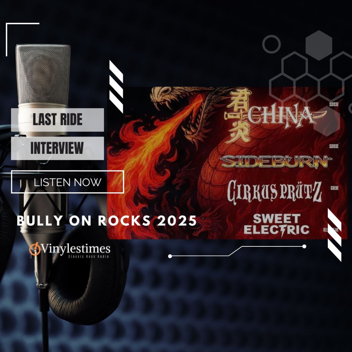 Last Ride - Interview avec le groupe Cirkus Prutz  au Bully On Rocks 2025.