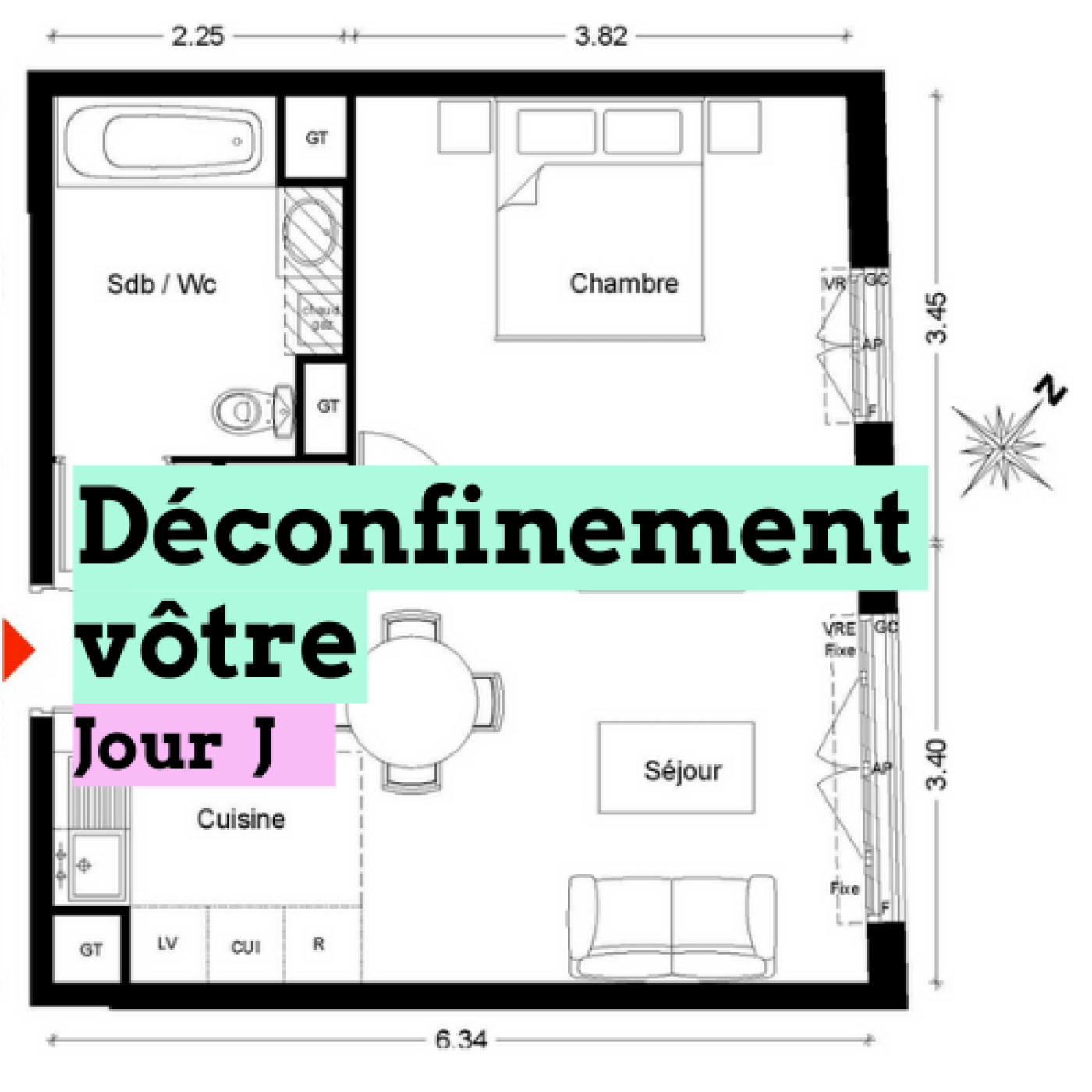 Confinement vôtre