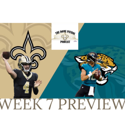 Saints vs Jaguars Week 7 Preview cover