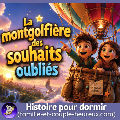 La Montgolfière des Souhaits Oubliés 🎈 Histoire pour s'endormir | Sommeil enfant | Patricia histoire cover