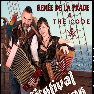 Renée de la Prade and The code, musiciens, Festival des Dolmens pour K.T.B RADIO cover