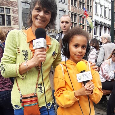 Journée de l'Europe 9 May 2024 -Valerie avec Shainy - Petite Belge de 10 ans cover