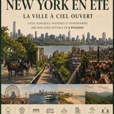 NY en été - La ville à ciel ouvert - Episode 8 - Les Catskills, - Montagnes, nature et authenticité cover
