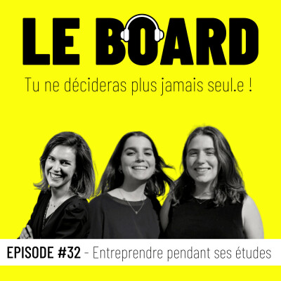 #32 - Entreprendre pendant ses études et fédérer une énorme communauté autour de son pro cover