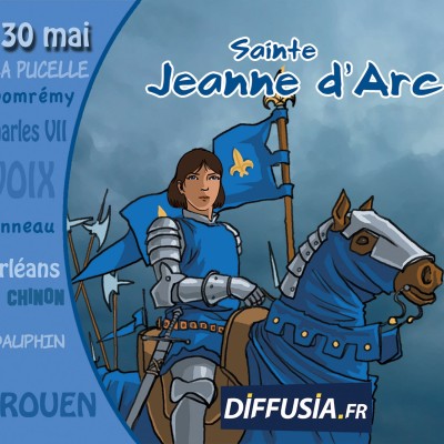 Le 8 mars 1429, Jeanne d'Arc est reçue par le roi de France Charles VII au château de Chinon cover