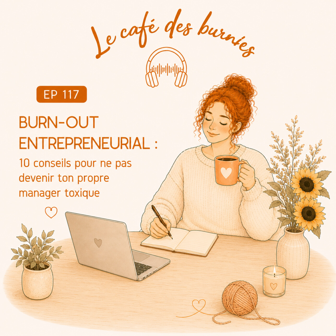 EP 117 BURN-OUT ENTREPRENEURIAL : 10 conseils pour ne pas devenir ton propre manager toxique
