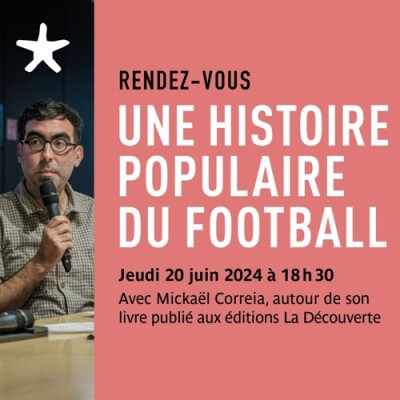 Les rendez-vous du salon de lecture - Une histoire populaire du football cover