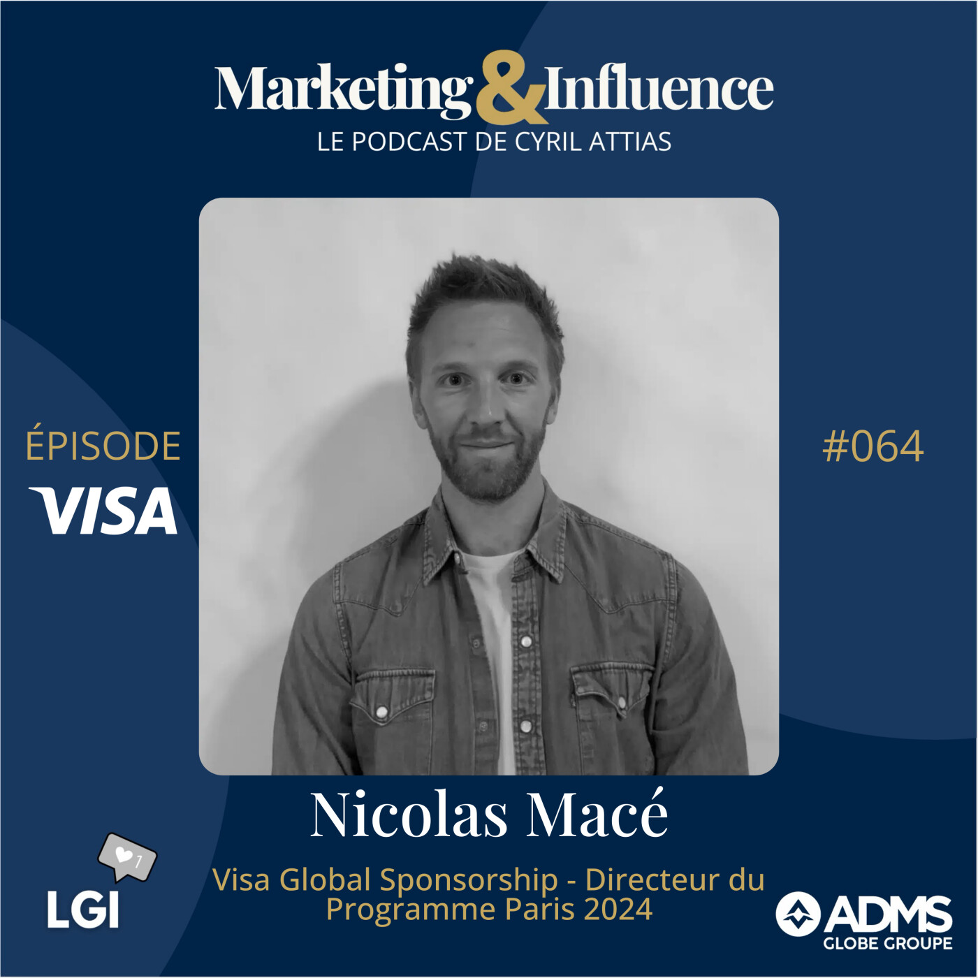#64 - Nicolas Macé - VISA - spécial JO Paris 2024