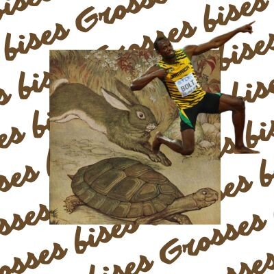69 Le Lièvre et la Tortue à Usain Bolt cover