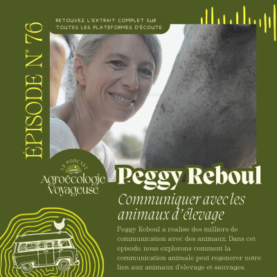 #76 Peggy Reboul ✨🐐 Communiquer avec les Animaux d'Élevage cover