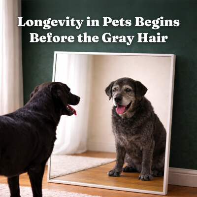 Longevity in Pets Begins Before the Gray Hair: Why Preventive Care Matters More Than Age cover