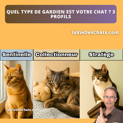 VOTRE CHAT EST-IL UN GARDIEN ? LE TEST cover