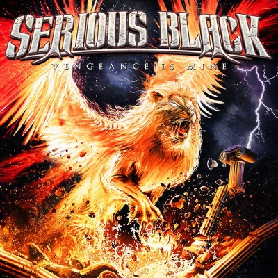 213Rock Live interview with Dominik Sebastian of Serious Black 24 02 2022 New album Out Vengeace is Mine. cover