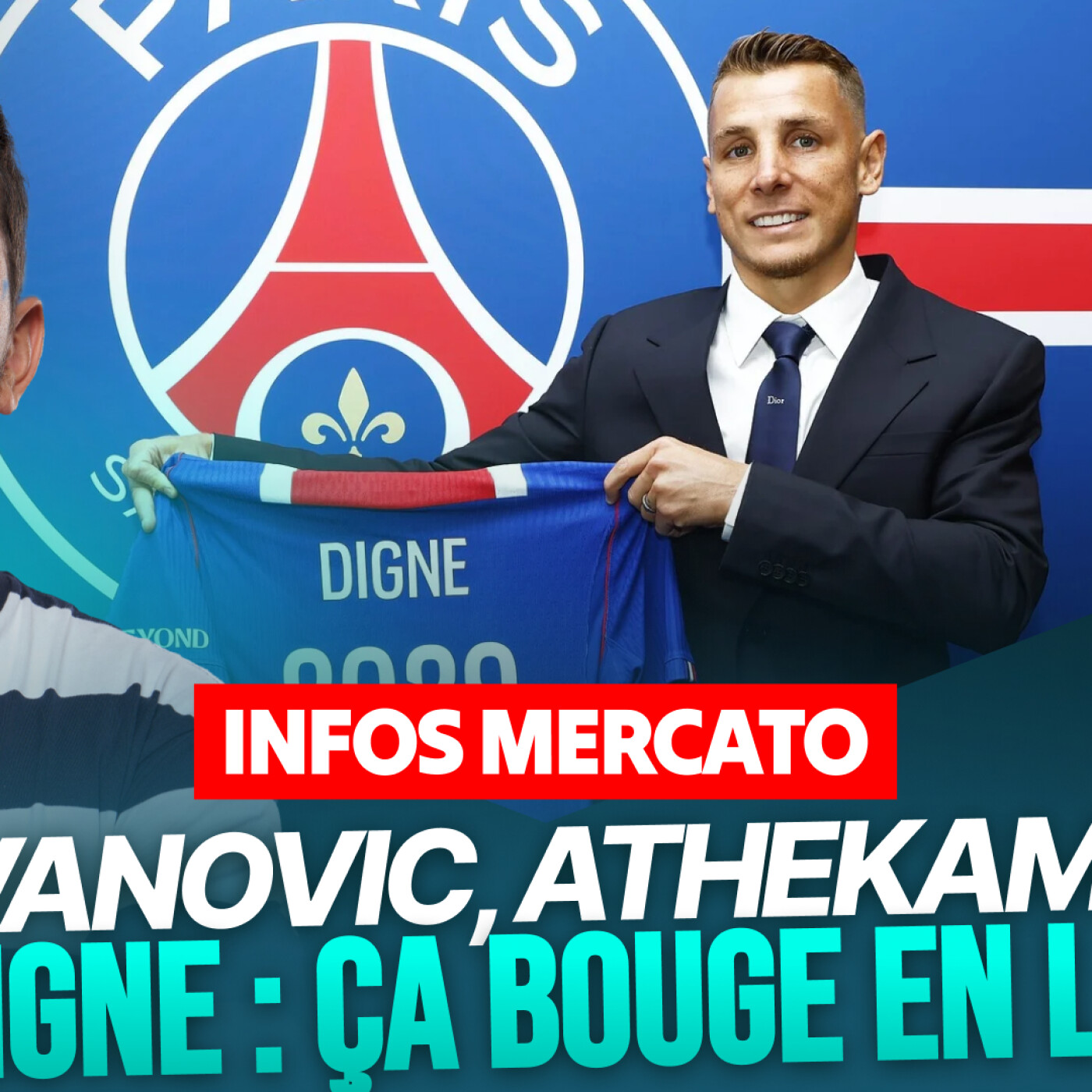 Le Récap Mercato : Ivanovic, Athekame, Digne ça s'active fort en L1 ! episode artwork