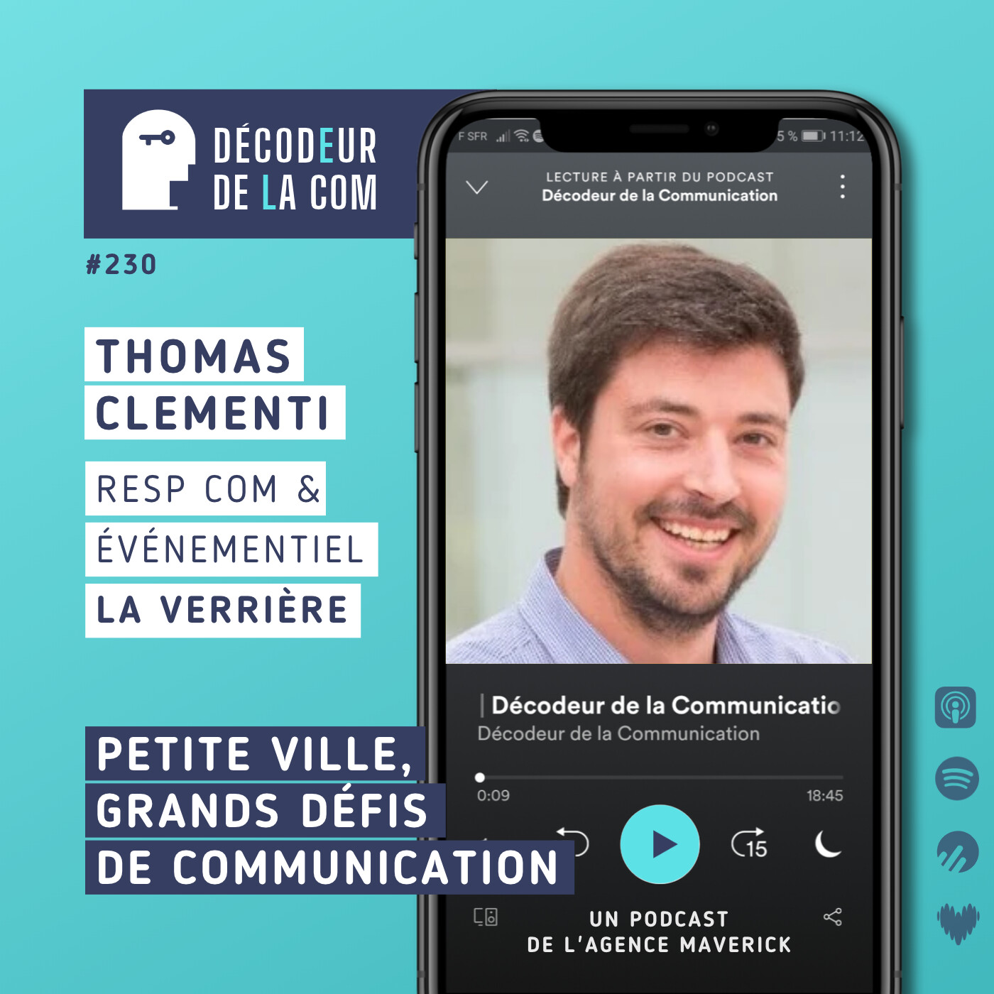 Petite ville, grands défis de communication | Thomas Clementi, resp com et événementiel, La Verrière | Ep 230 episode artwork