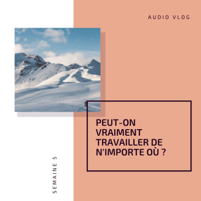 #5 - Audio vlog - Peut-on vraiment travailler de n'importe où ? cover