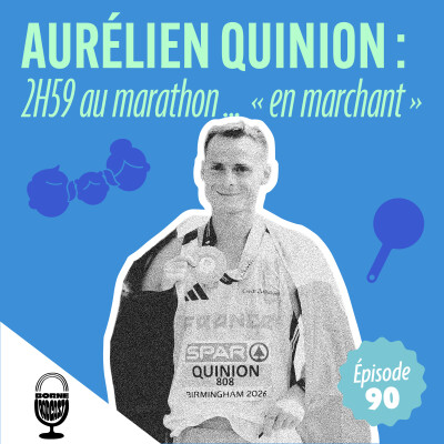 Aurélien Quinion : 2h59 au marathon... en marchant cover
