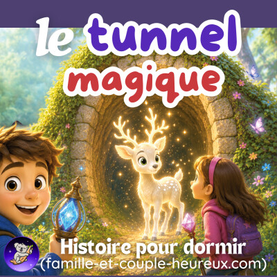 Le Tunnel Secret Sous la Forêt 🌿 Histoire pour s'endormir Enfant |Sommeil |Patricia Histoires |Conte cover