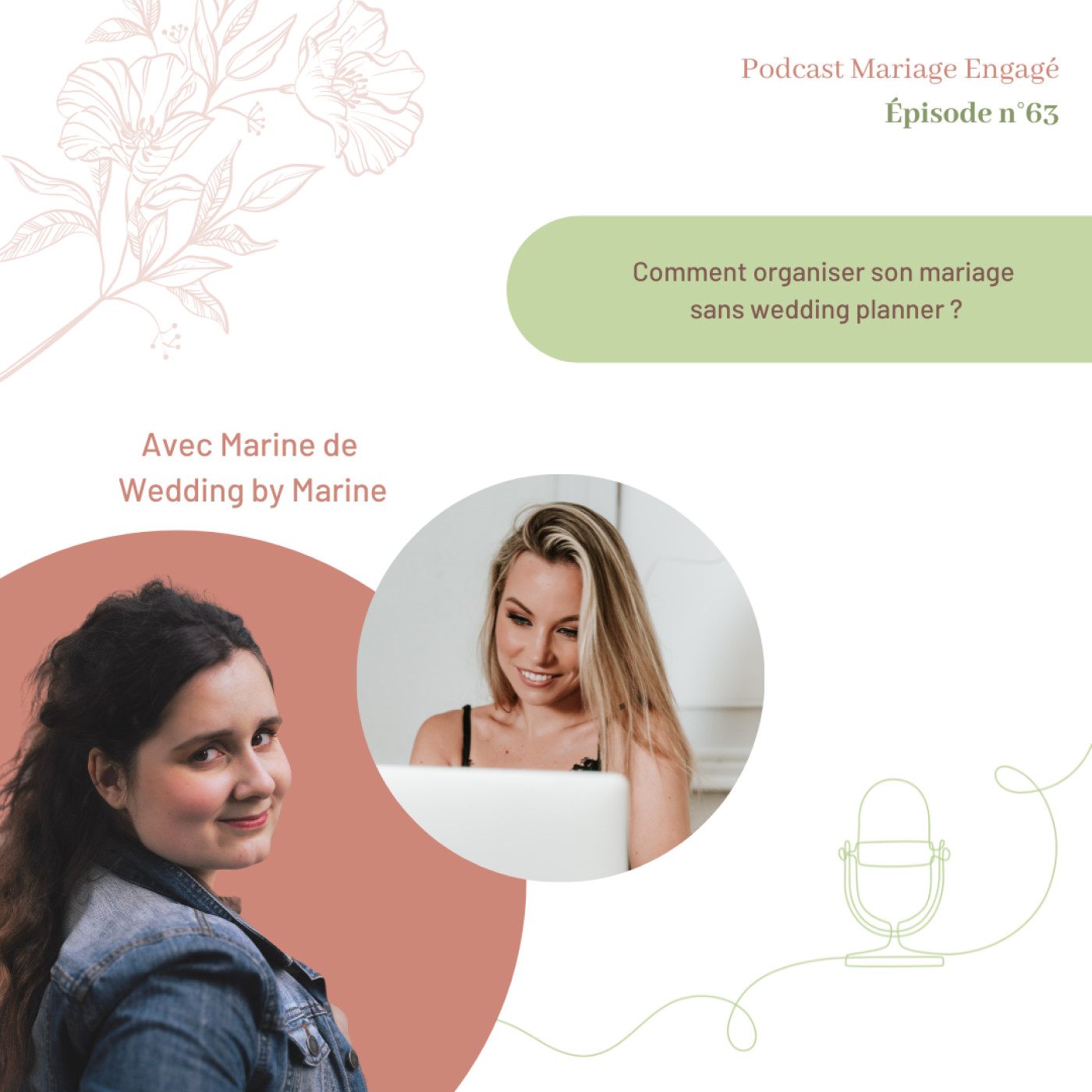 #63 - Comment organiser son mariage sans wedding planner ? avec Marine de Wedding By Marine