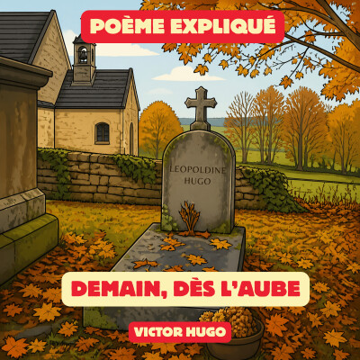 Poème expliqué - Victor Hugo - Demain, dès l'aube cover