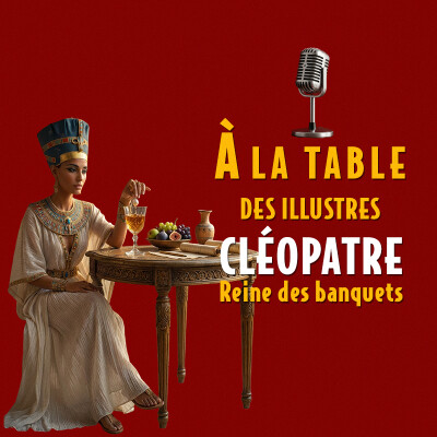 À la table de Cléopâtre, reine des banquets - Podcast d'histoire et de gastronomie cover