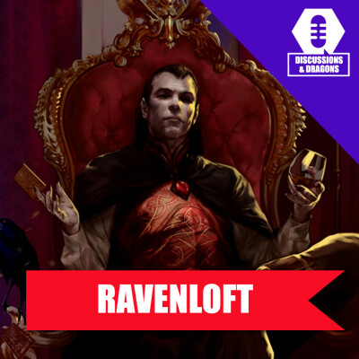Discussions & Dragons #35 Ravenloft cover