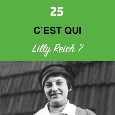Épisode #25 - Il est temps d'asseoir les femmes : Lilly Reich cover