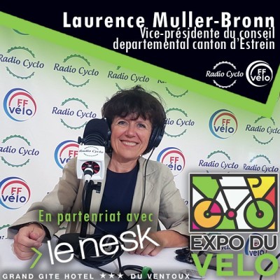 Expo du velo - Laurence Muller-Bronn - Vice Présidente du conseil départemental cover