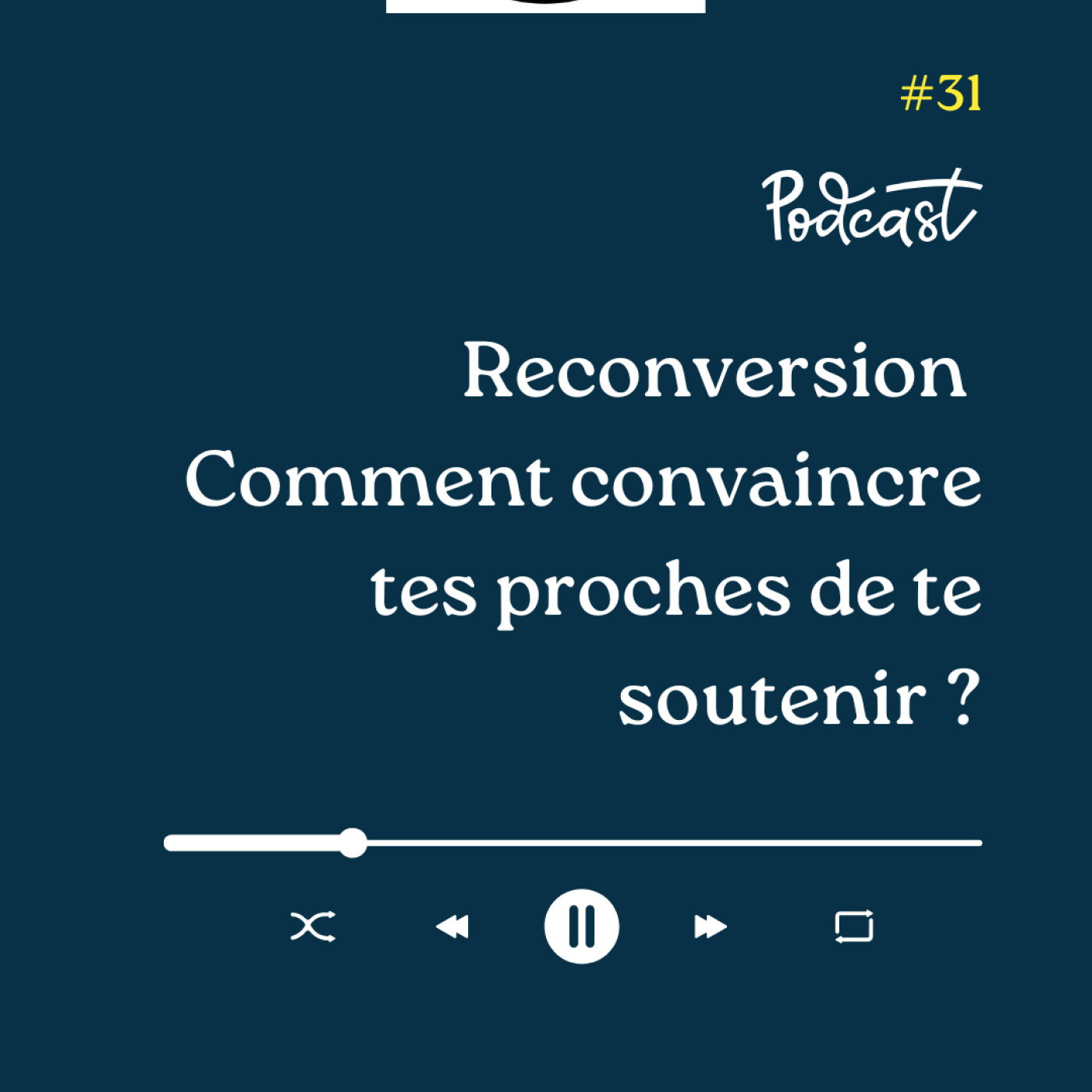 3 Minutes Pour Entreprendre #31 - Reconversion - Comment convaincre tes proches de te soutenir episode artwork