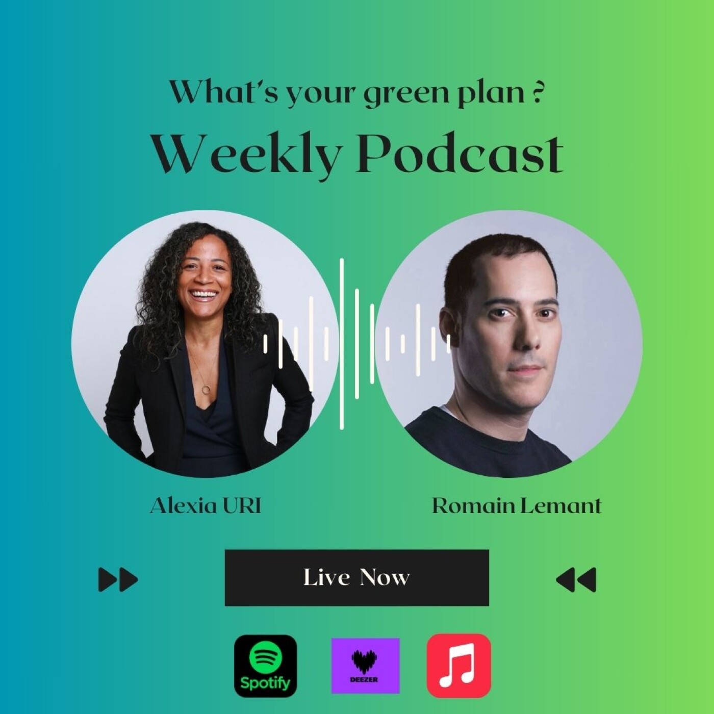 What\'s your green plan ? by Alexia URI