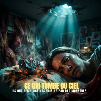 CE QUI TOMBE DU CIEL: Ils ont remplacé nos voisins par des monstres | Podcast Horreur cover