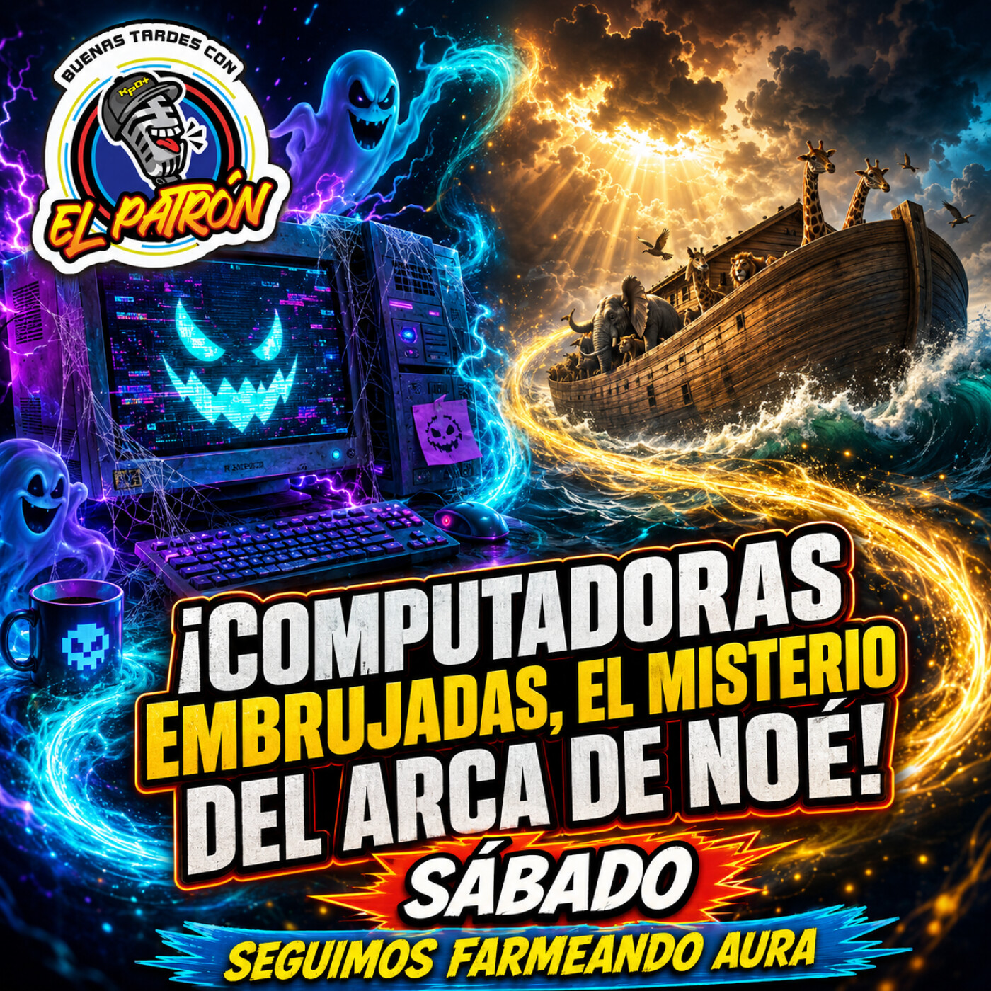 ¡Computadoras embrujadas, el misterio del Arca de Noé y seguimos farmeando Aura!
