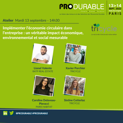 Tricycle - Implémenter l’économie circulaire dans l’entreprise cover