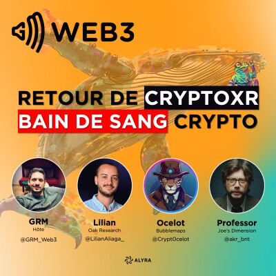 Pourquoi le marché crypto panique et retour sur CryptoXR - GM Web3 cover