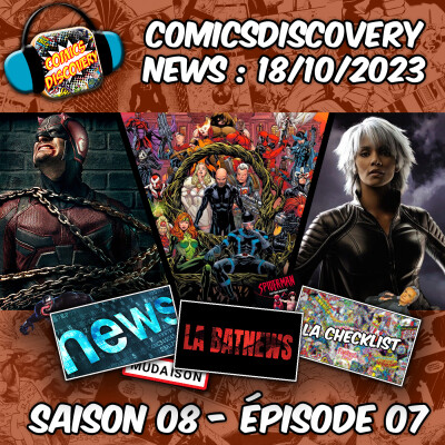 ComicsDiscovery News 18/10/23 cover