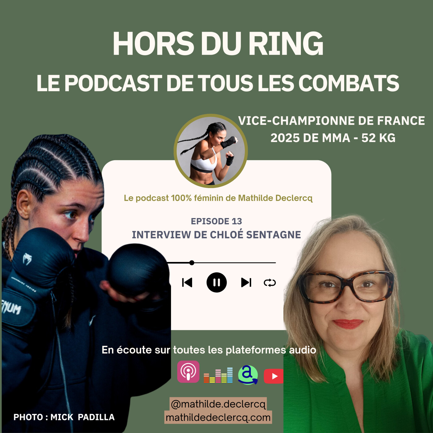 Hors du Ring - le podcast de tous les combats - 100% féminin