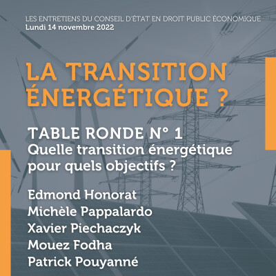 La transition énergétique ? - TR N° 1  : Quelle transition énergétique pour quels objectifs ? cover