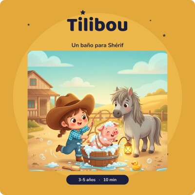 Un baño para Shérif