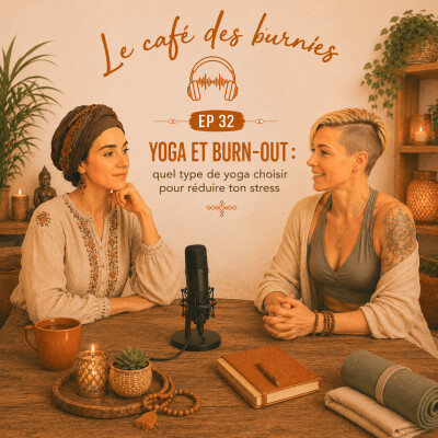 EP 32 YOGA ET BURN-OUT : quel type de yoga choisir pour réduire ton stress cover