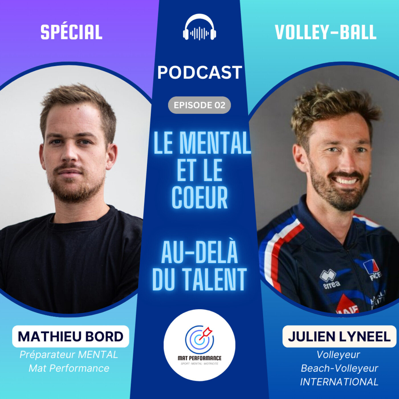 LE MENTAL ET LE COEUR, AU DELA DU TALENT -  SPECIAL VOLLEY BALL - MAT PERFORMANCE