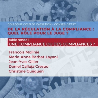 De la régulation à la compliance – TR N°1 - Une compliance ou des compliances ? cover