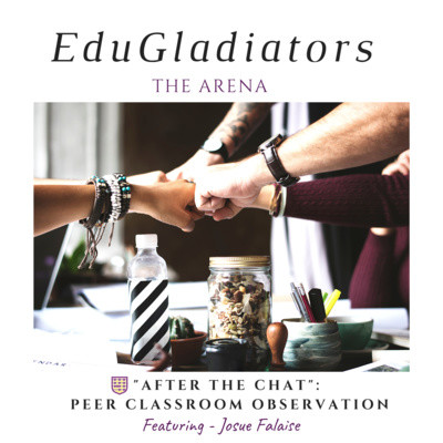 After the Chat - Peer Classroom Observation with Josue Falaise cover