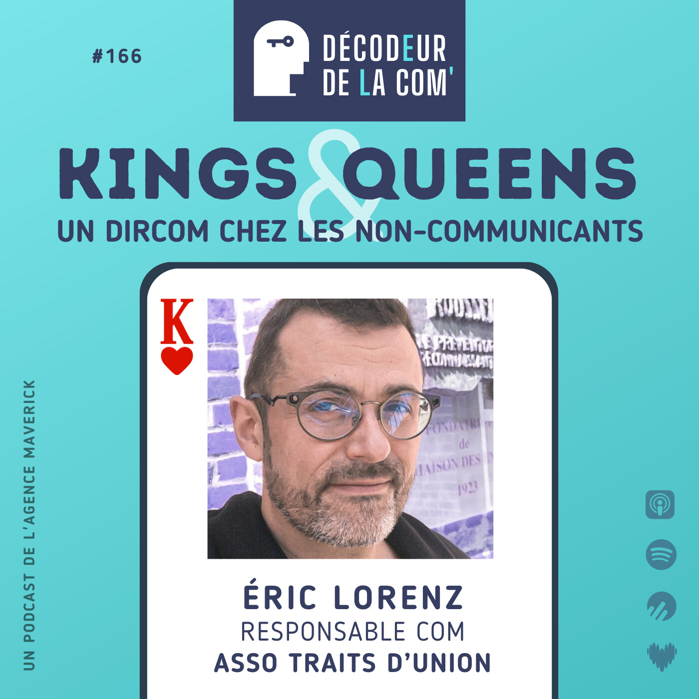 Un Dircom chez les non-communicants | Eric Lorenz, association Traits d'Union | Ep 166 Kings & Queens