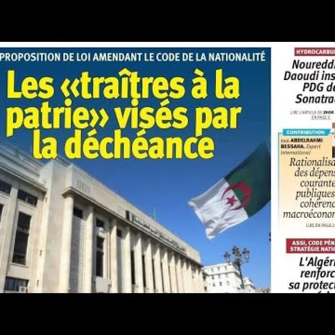 Et maintenant le Régime Tebboune veut retirer la nationalité algérienne à ses opposants : la folie ! episode artwork