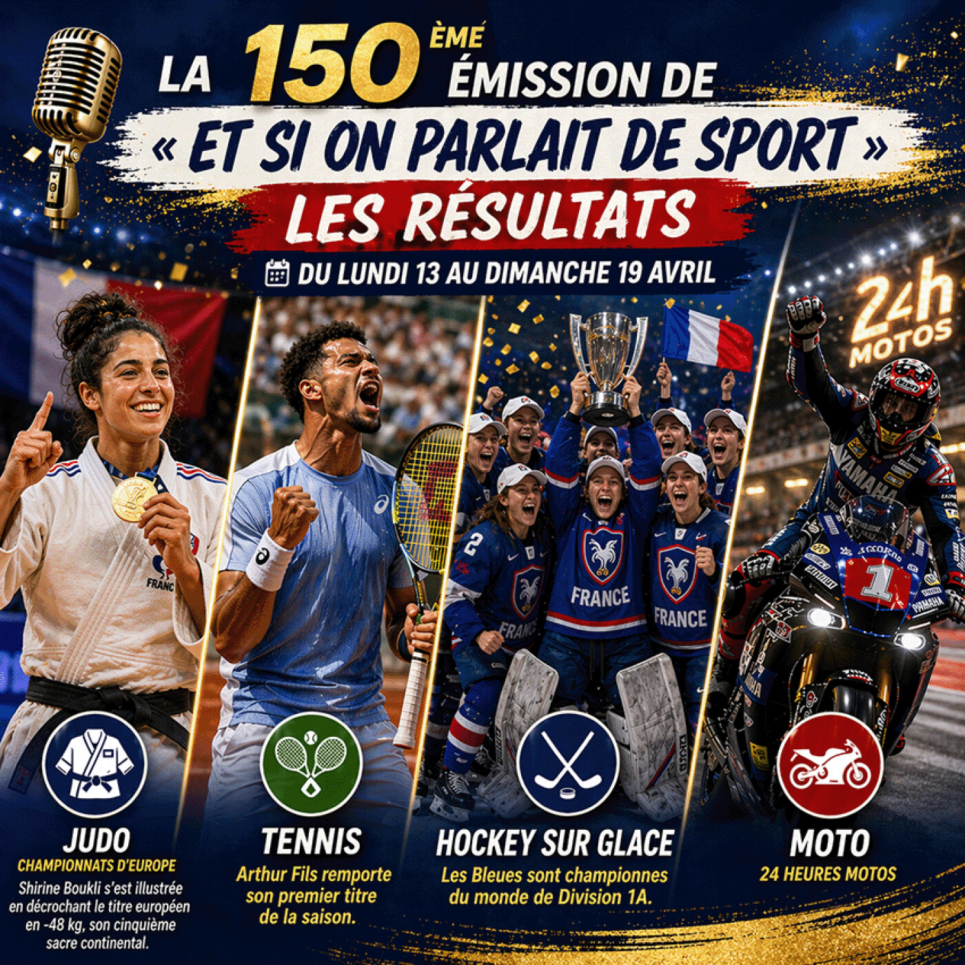 Et si on parlait de sport - Émission - N°150 Résultats episode artwork