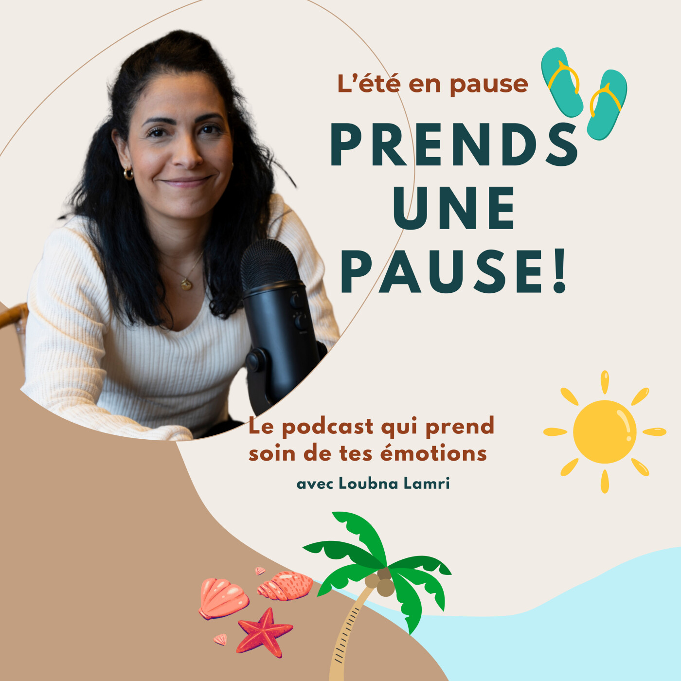 Prends une pause!  Le podcast pour libérer tes émotions, apaiser ton corps et ta tête.